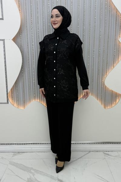 Gözen 3’lü takım Siyah