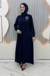 Gülay Elbise Lacivert