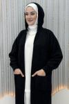 Hanzade Hırka Siyah