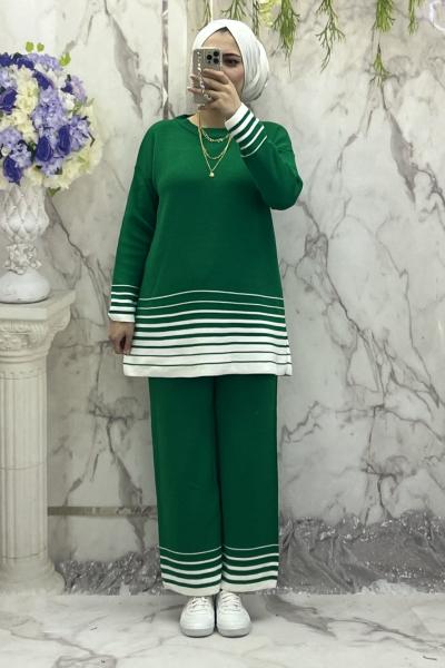 İnce çizgi takım Zümrüt