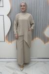 İncitaş Pantolonlu Takım Krem