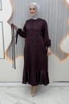 Jakar Elbise Bordo