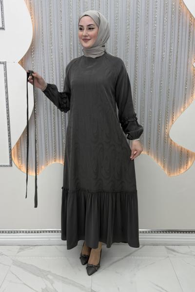 Kupra Elbise Antrasit