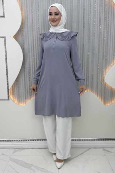 Levin Tunik Gri