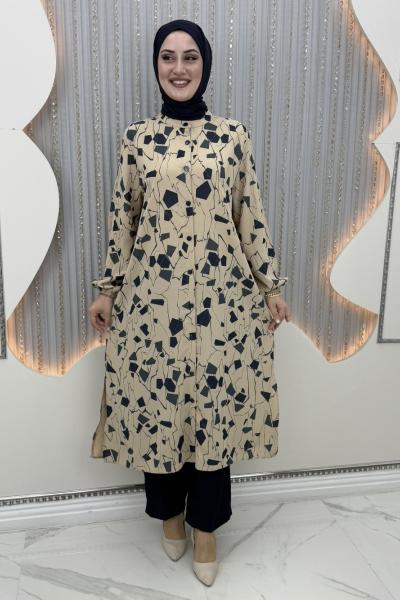 Liva pantolonlu takım Lacivert