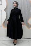 Lumia Elbise Siyah