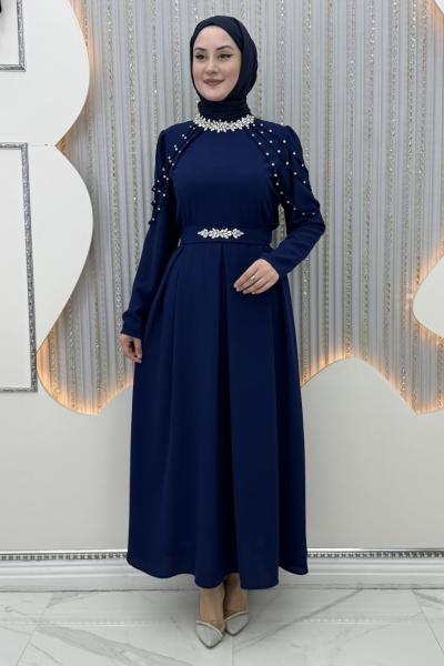 Mahinur Abiye Lacivert