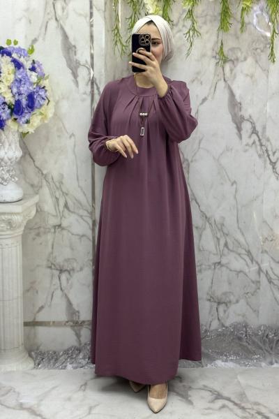 Mariy elbise 54 beden e kadar Gül