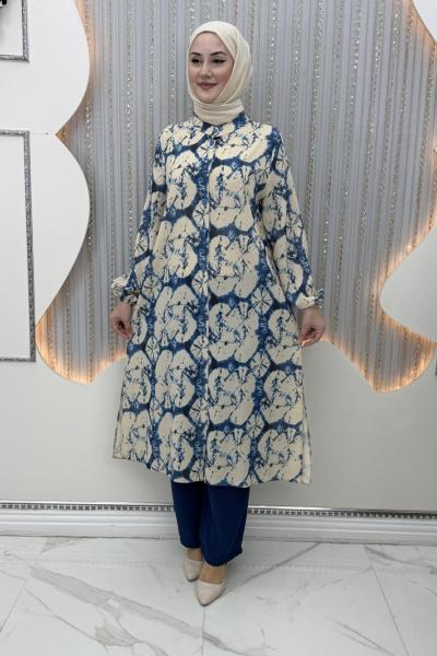 Mayıs Pantolonlu Takım Lacivert