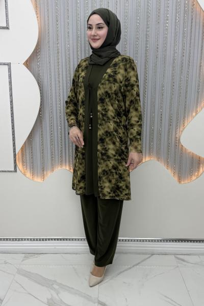 Mevsim 3’lü takım Haki