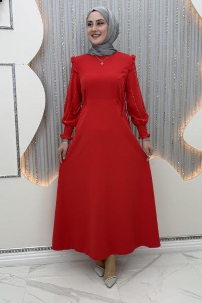Meyra Elbise Kırmızı