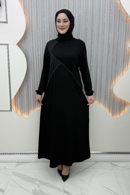 Mina Elbise Siyah
