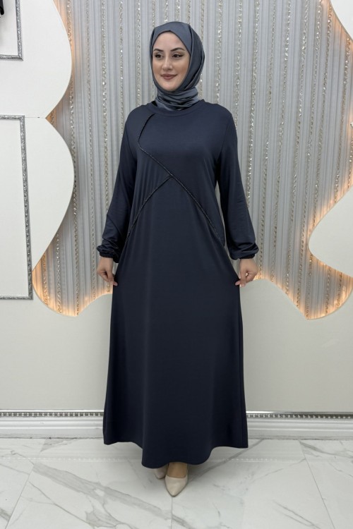 Mina Elbise Antrasit