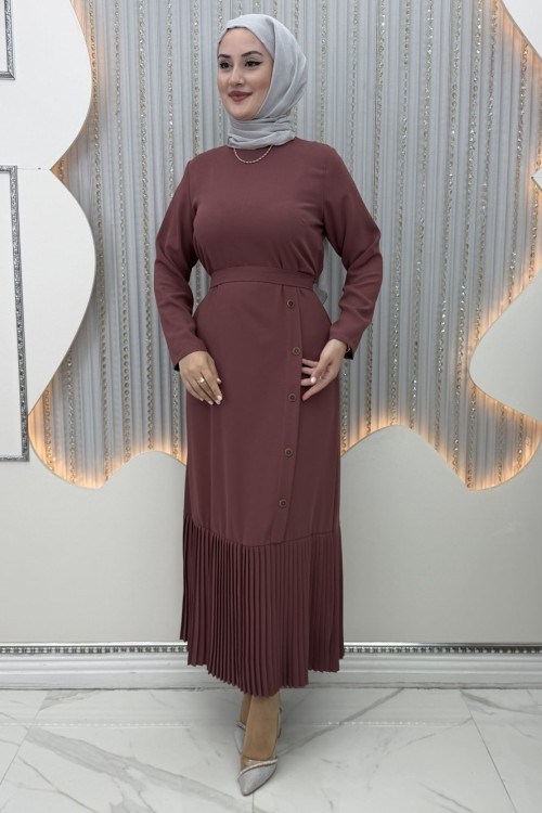 Nurdeste Elbise Gül