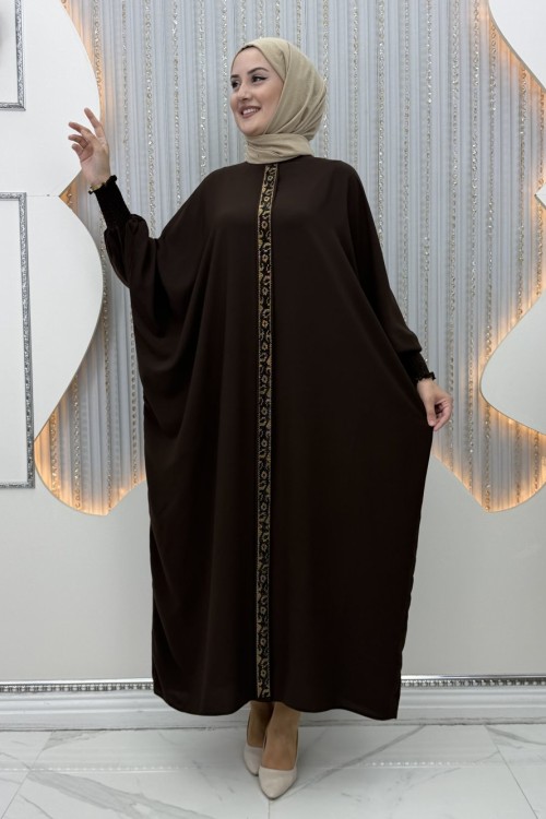 Nurşin Elbise Kahverengi