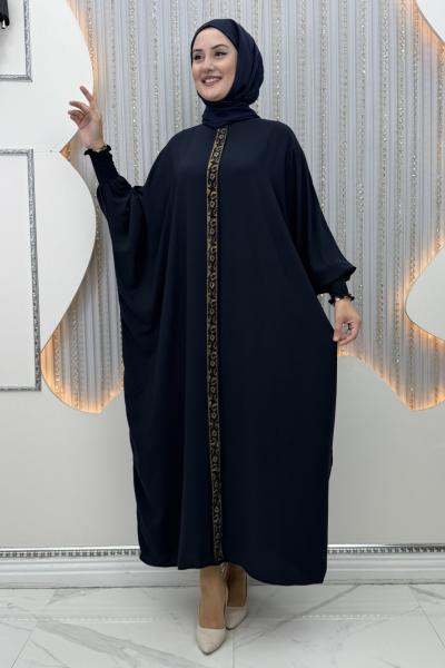 Nurşin Elbise Lacivert