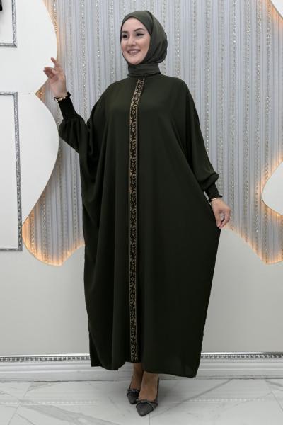 Nurşin Elbise Haki
