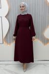 Özün Elbise Bordo