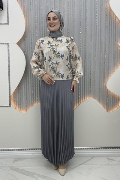 Seren etekli takım Gri