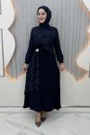 Sevda Elbise Lacivert