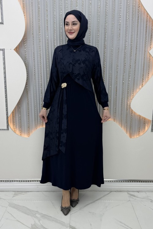 Sevda Elbise Lacivert