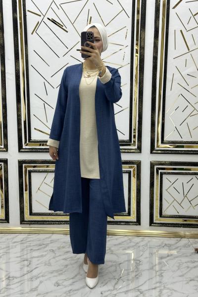 Siruna 3 lü takım  Lacivert