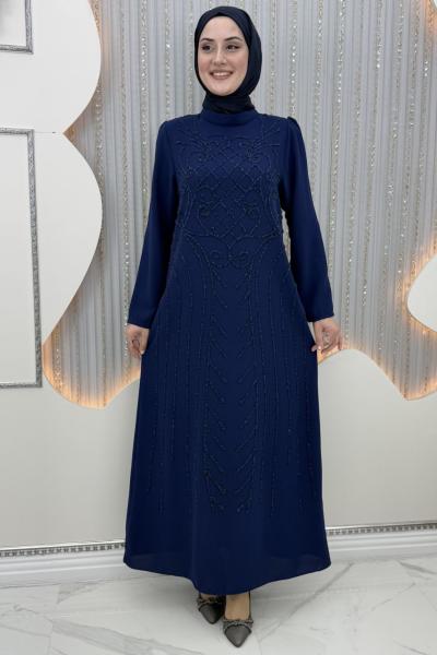 Süheyla abiye Lacivert