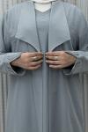 Şule 3’lü Takım Gri