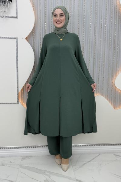 Talya pantolonlu takım Haki