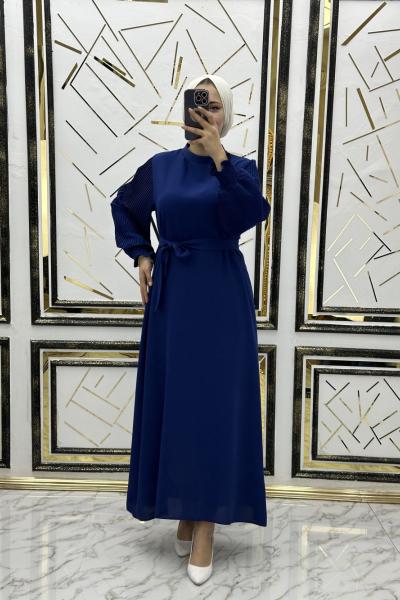 Yeni Parla Elbise Lacivert Marin