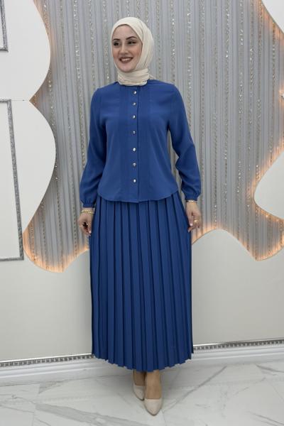 Zare etekli takım Mavi