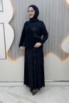 Zernişah Etekli Takım Lacivert