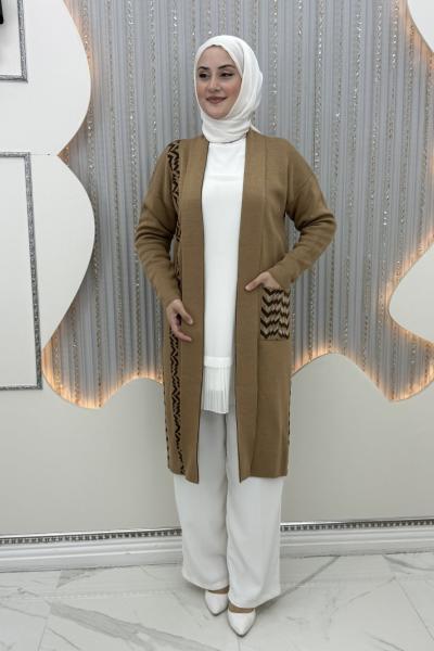 Zikzak Hırka Sütlü Kahve