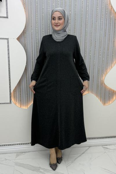 Zuhal Elbise Antrasit