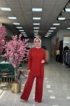 Yaprak Panolon Takım-Turuncu