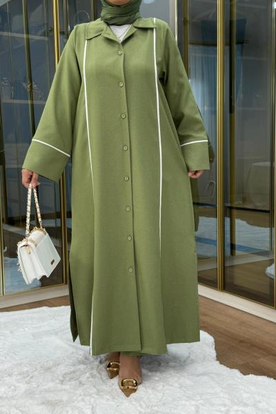 AURİS ABAYA TAKIM Yeşil