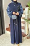 Aysun Elbise Lacivert