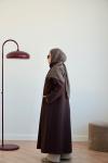 CLEA KABAN  KAHVERENGİ