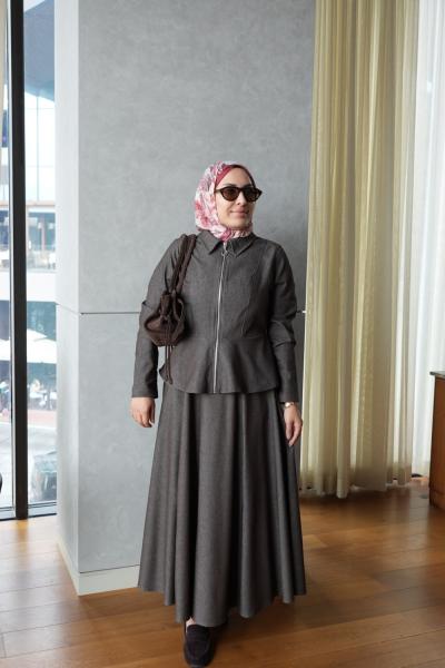 ELYA TAKIM KAHVERENGİ