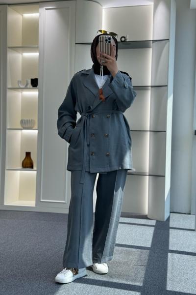 Hawai Caket Takım  Antrasit