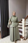 LİNA ETEKLİ TAKIM  HAKİ