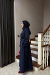 LİNA ETEKLİ TAKIM LACİVERT