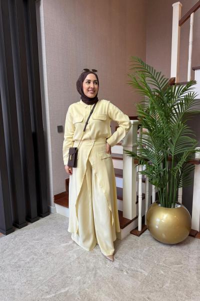 Lessa Üçlü Takım  Sarı