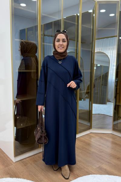 Nervür Detaylı Oysho Lacivert