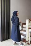SAGE KAPİTONE MONT LACİVERT