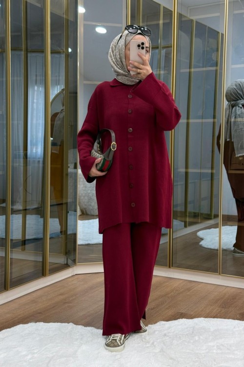 Triko Takım  Bordo