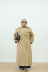 TWİST TRENÇKOT BEJ