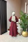 Wonda Elbise Bordo