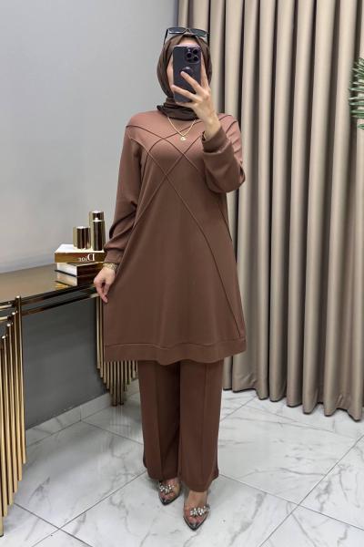 Aycan Oysho Takım Kahve