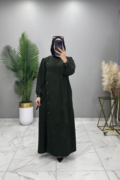 Bilge Süet Nubuk Ferace Haki